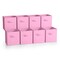 Sorbus 1-Pc 11 Inch Pastel Foldable Storage Cubes with Handles- for Organizing Home, Nursery, Closet and More